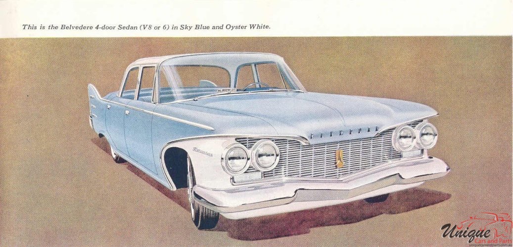 1960 Plymouth Brochure Page 5